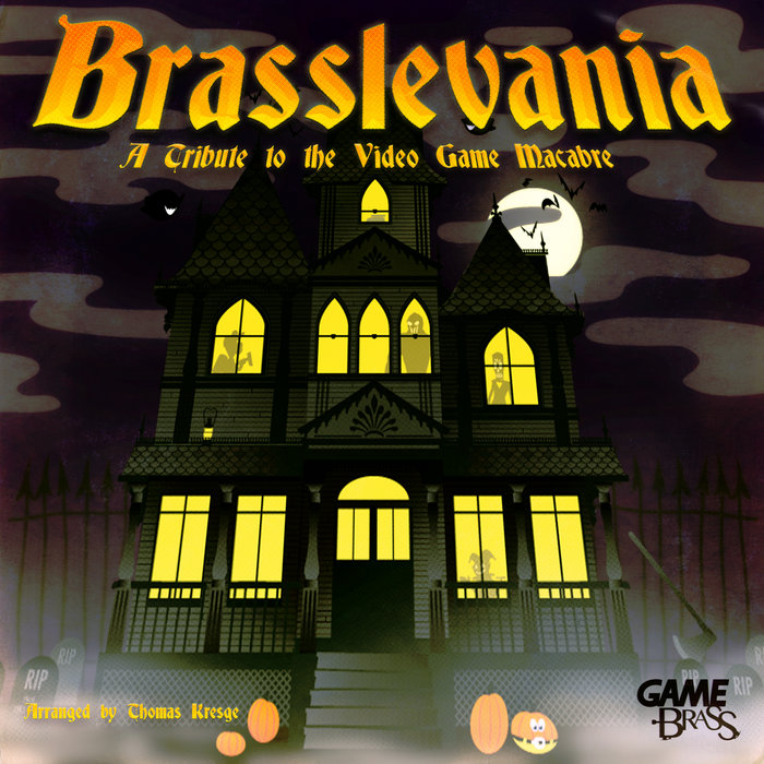 Cover art for Brasslevania: A Tribute to the Video Game Macabre