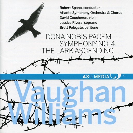 Cover art for ASO & ASOC – Vaughan Williams: Dona nobis pacem